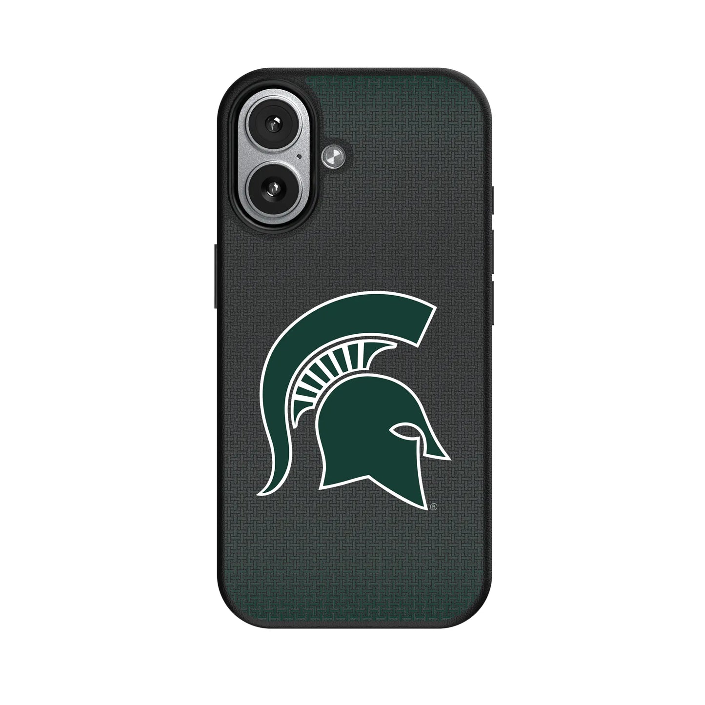 Michigan State University Spartans Linen MagSafe Compatible Phone Case for Apple iPhone