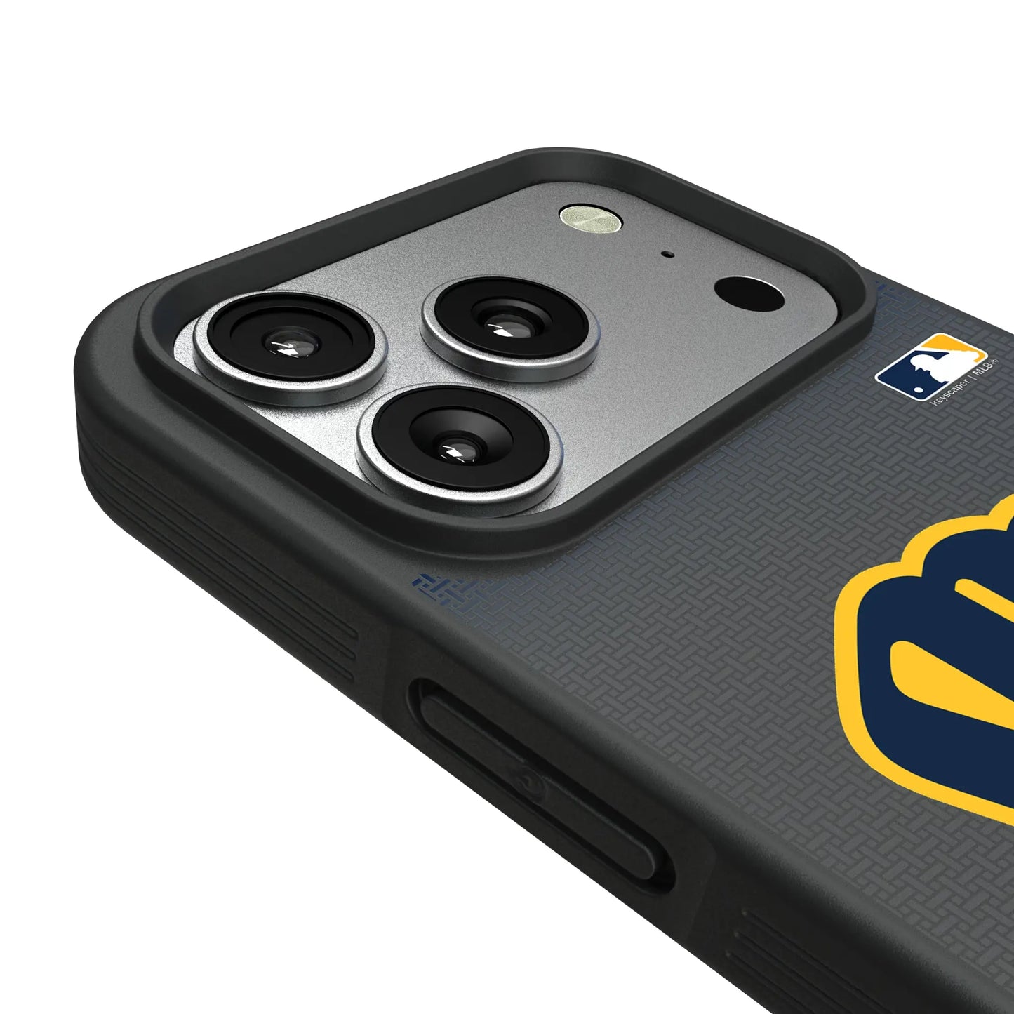 Milwaukee Brewers Linen Bump Phone Case for Apple iPhone