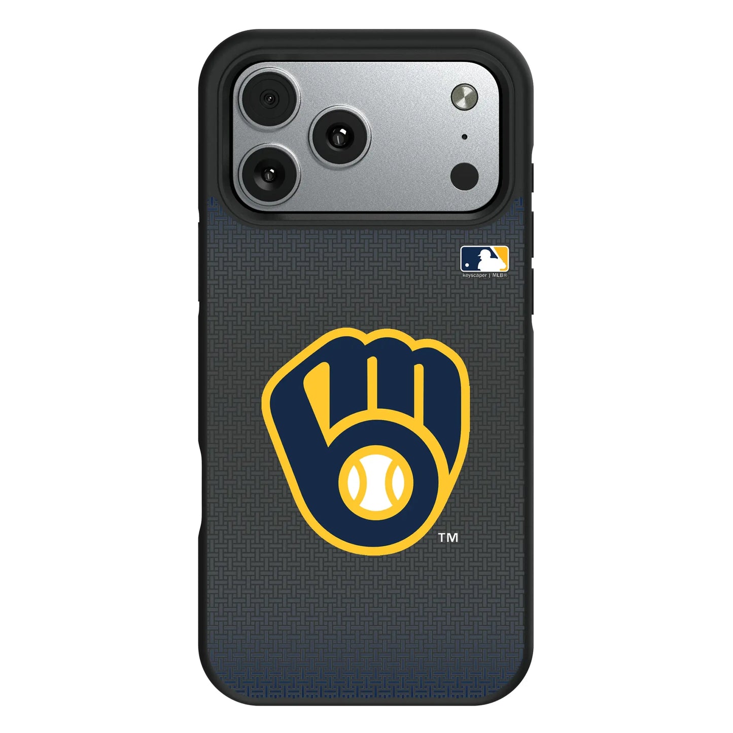 Milwaukee Brewers Linen Bump Phone Case for Apple iPhone