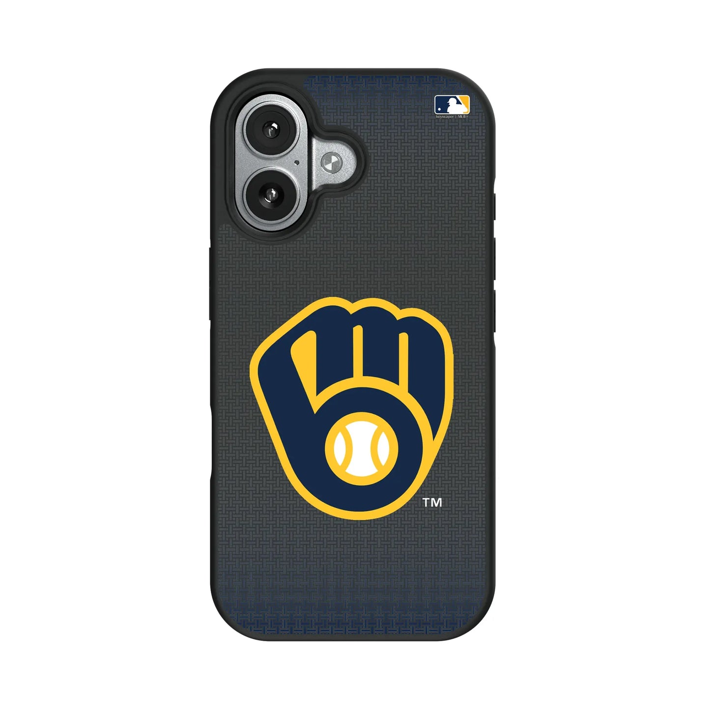Milwaukee Brewers Linen Bump Phone Case for Apple iPhone