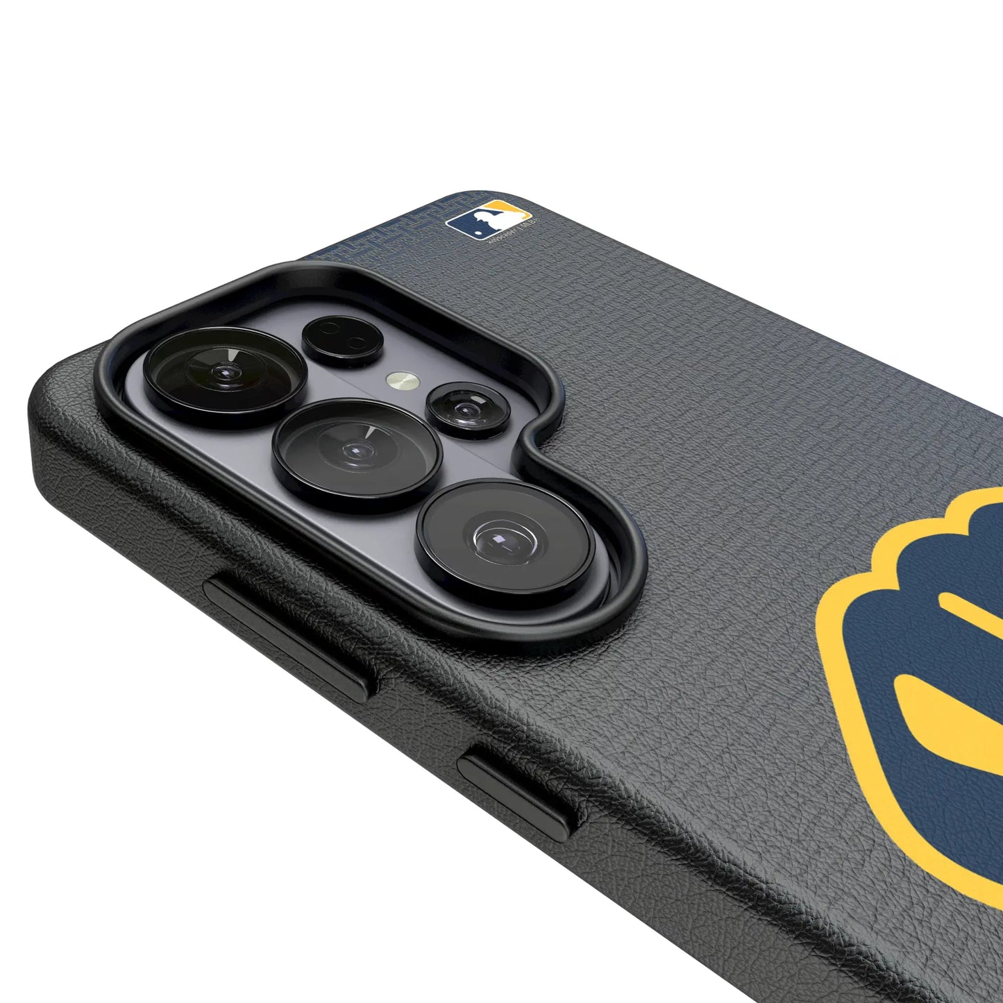 Milwaukee Brewers Linen MagSafe Compatible Phone Case for Samsung Galaxy