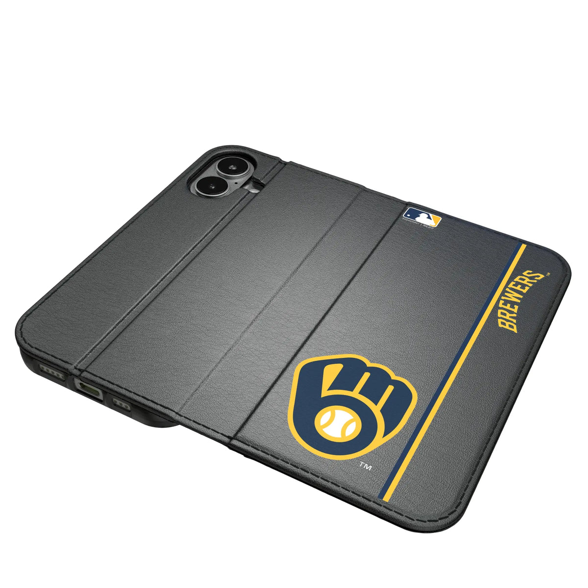Milwaukee Brewers Sidebar Folio 2.0 Case for Apple iPhone