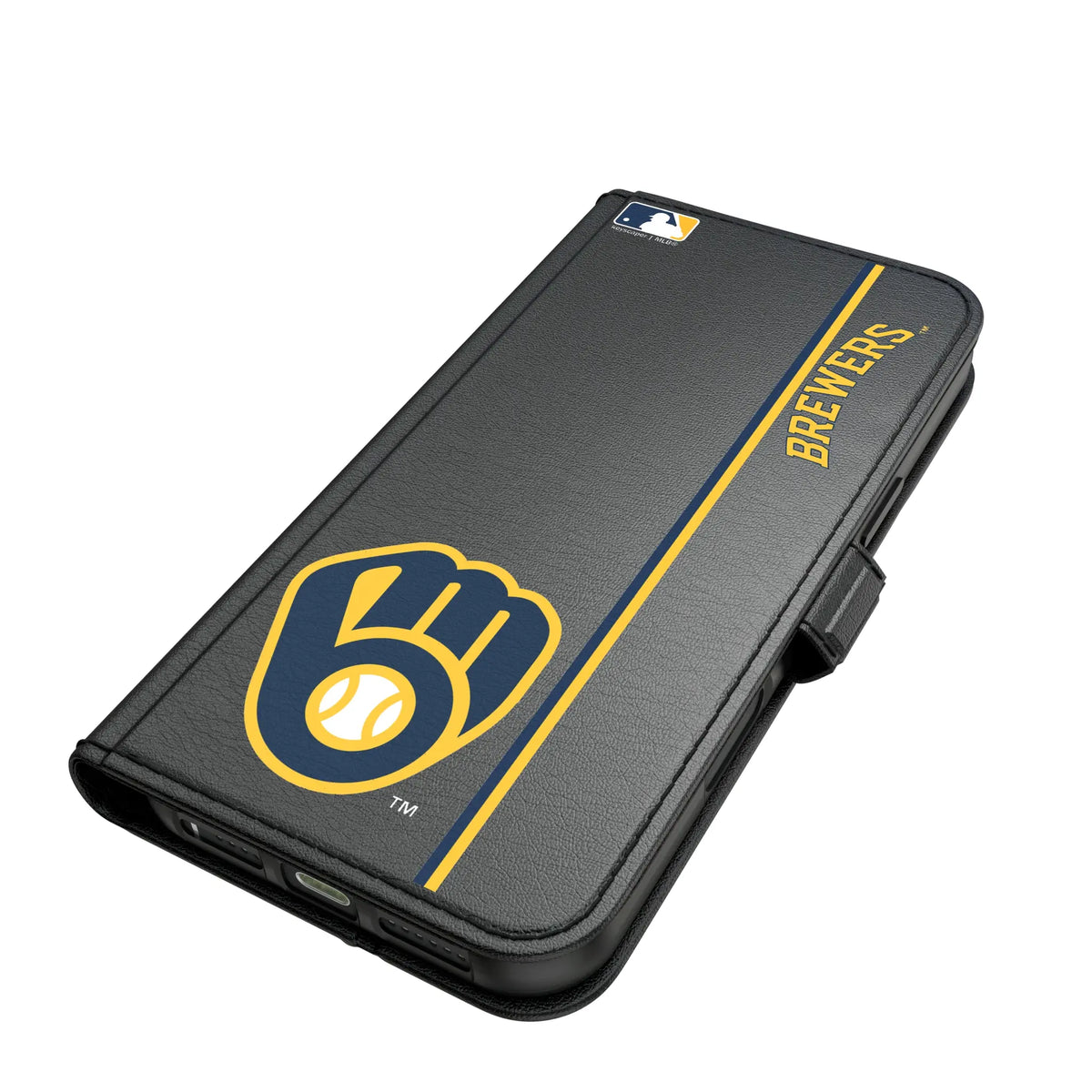 Milwaukee Brewers Sidebar Folio 2.0 Case for Apple iPhone