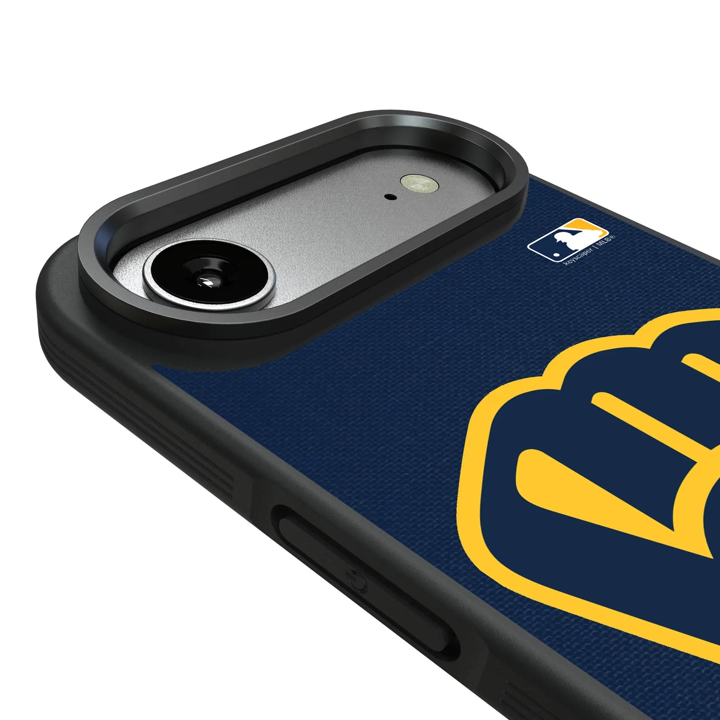 Milwaukee Brewers Solid Bump Phone Case for Apple iPhone