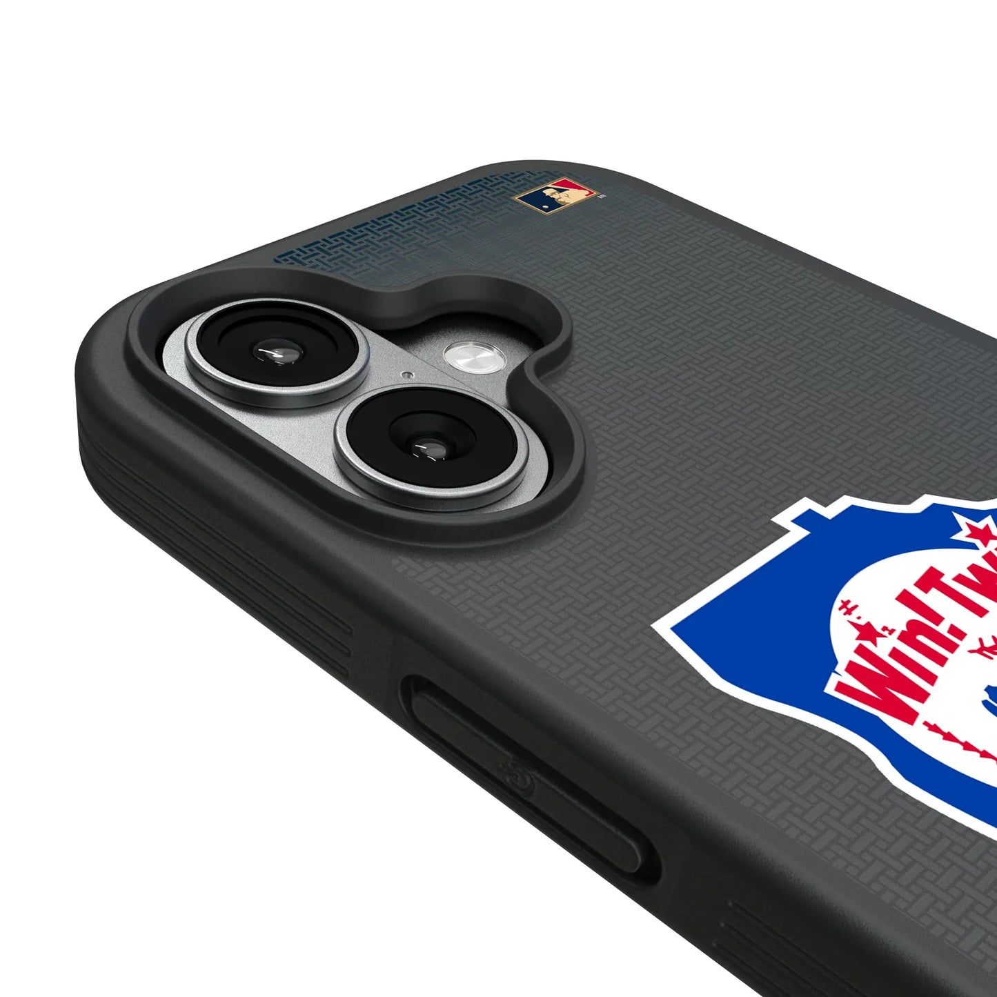 Minnesota Twins 1976-1986 - Cooperstown Collection Linen Bump Phone Case for Apple iPhone