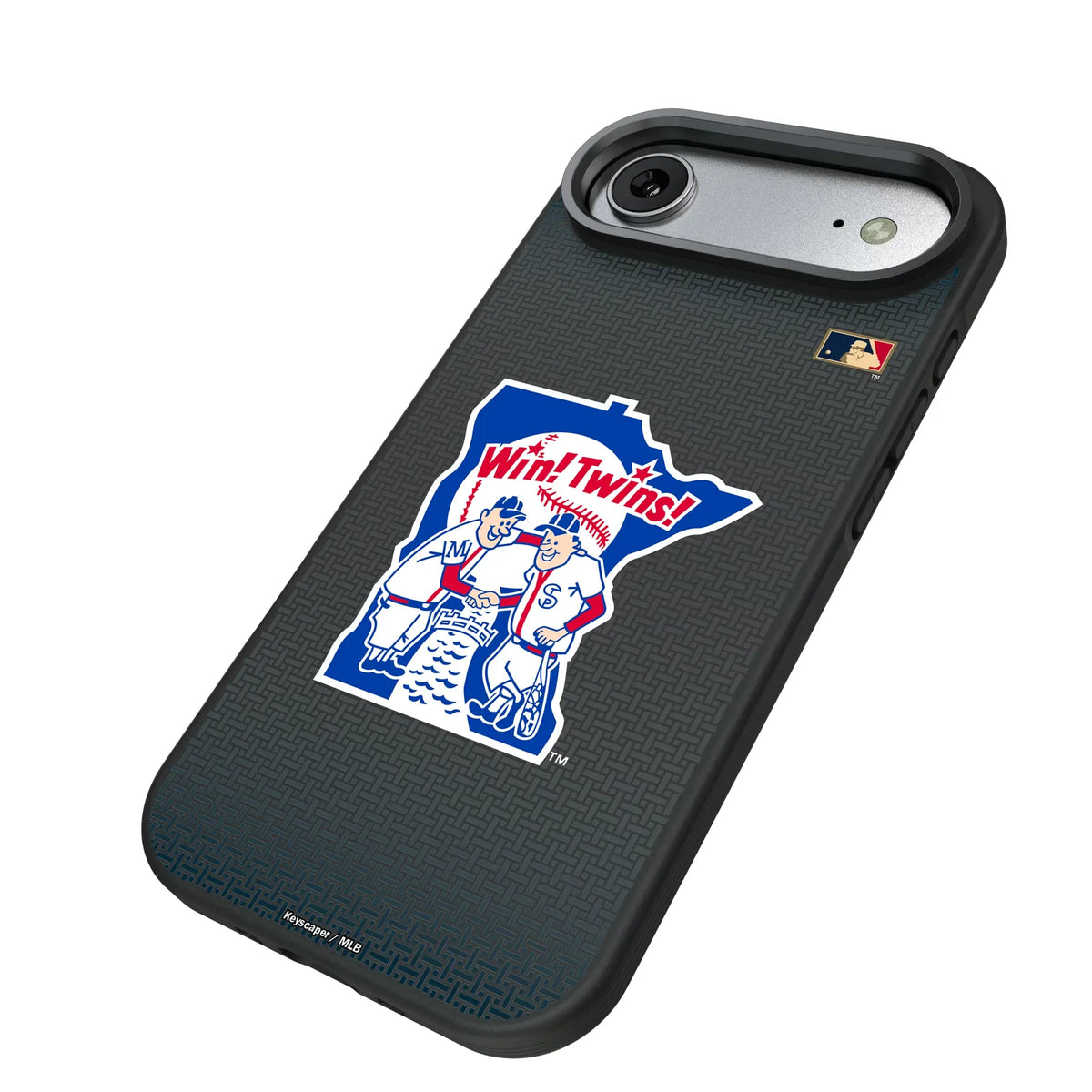 Minnesota Twins 1976-1986 - Cooperstown Collection Linen Bump Phone Case for Apple iPhone