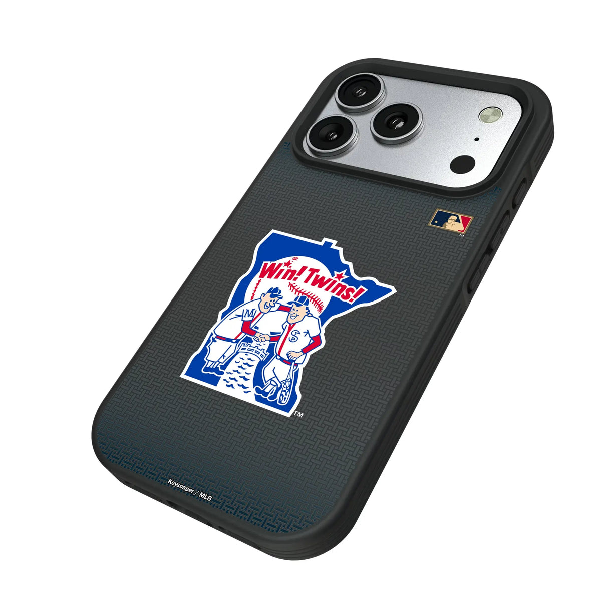 Minnesota Twins 1976-1986 - Cooperstown Collection Linen Bump Phone Case for Apple iPhone