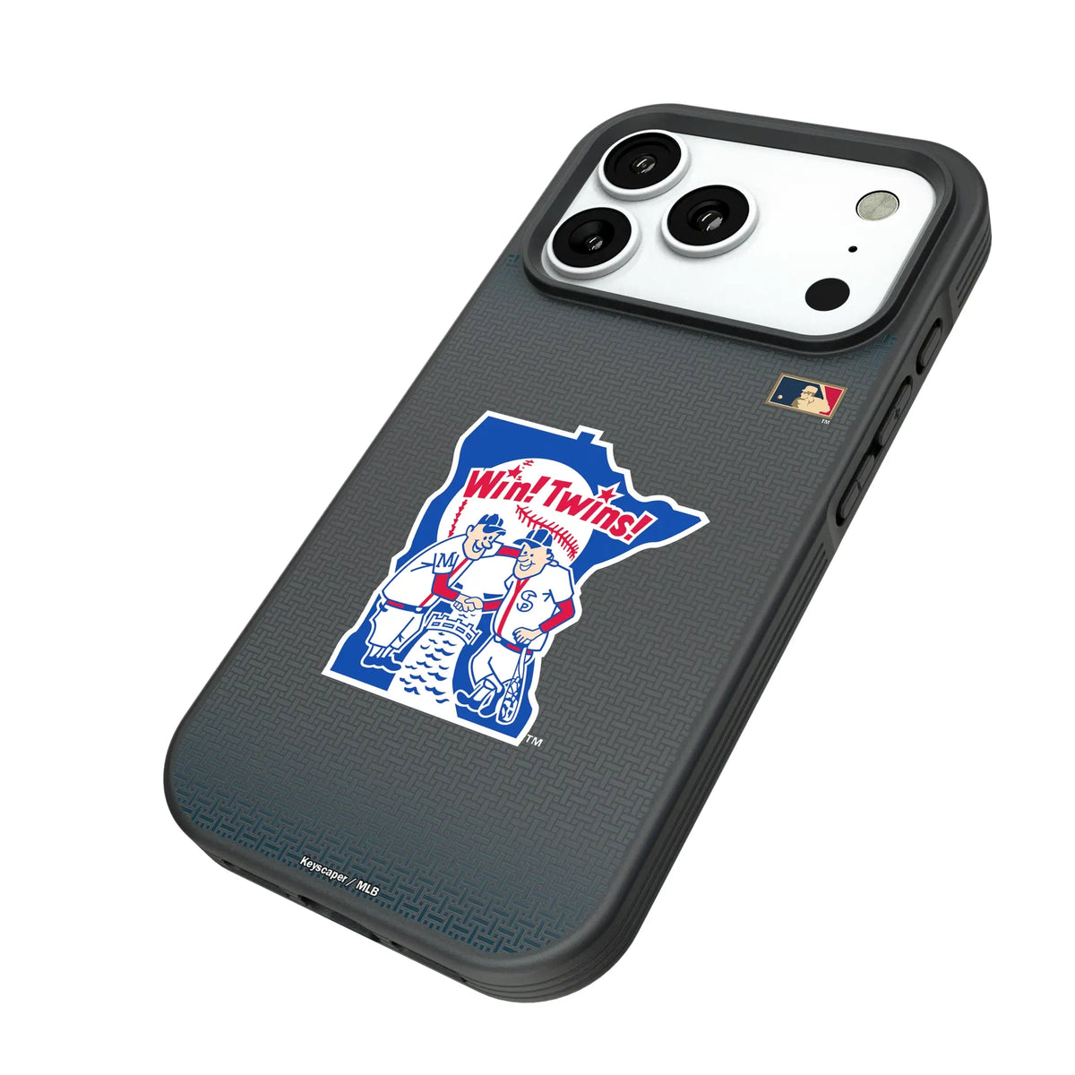 Minnesota Twins 1976-1986 - Cooperstown Collection Linen Bump Phone Case for Apple iPhone
