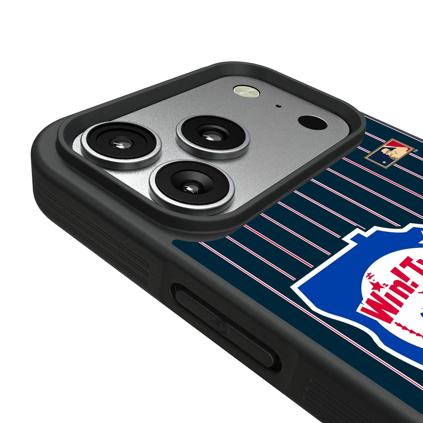 Minnesota Twins 1976-1986 - Cooperstown Collection Pinstripe Bump Phone Case for Apple iPhone
