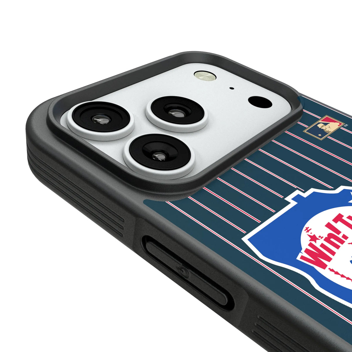 Minnesota Twins 1976-1986 - Cooperstown Collection Pinstripe Bump Phone Case for Apple iPhone