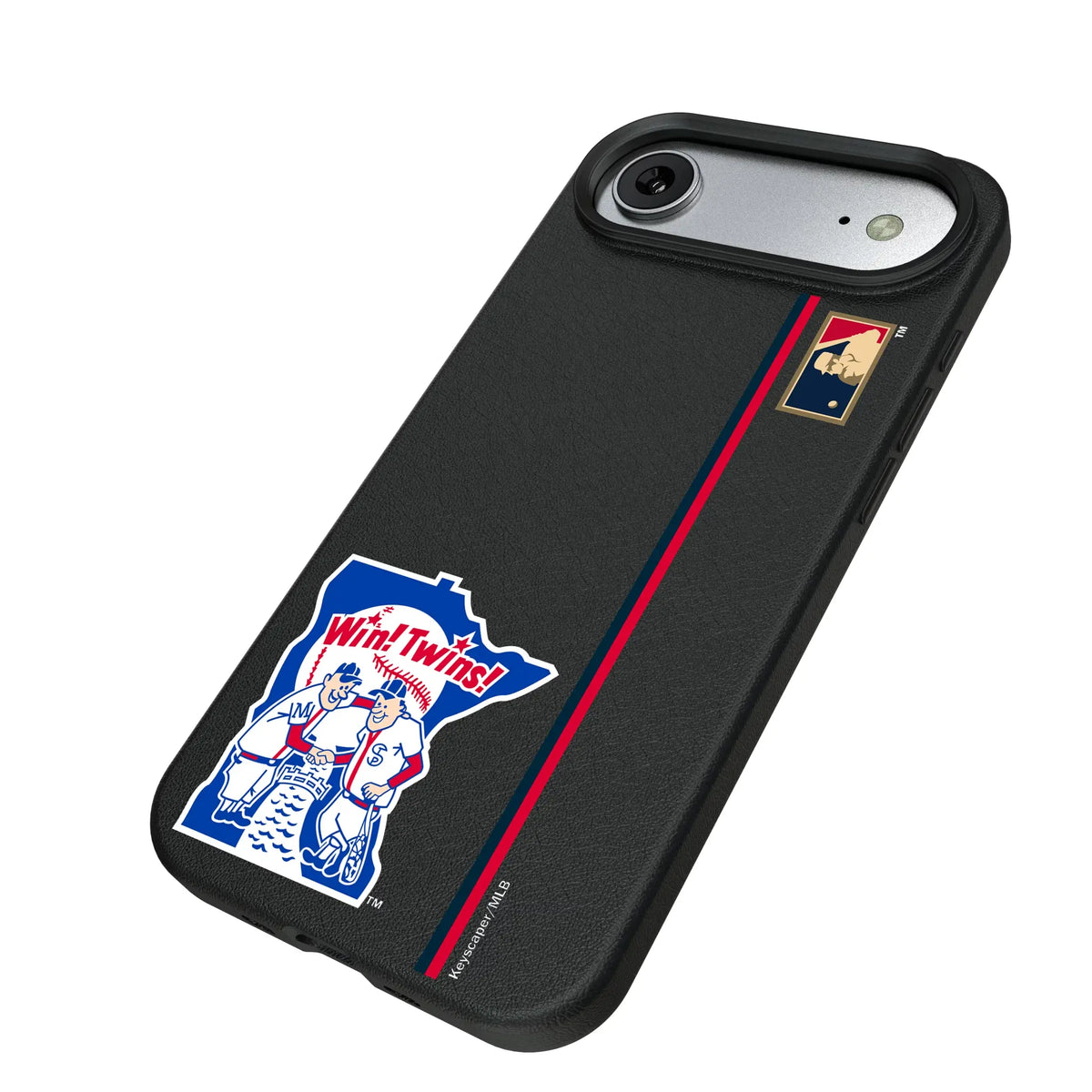 Minnesota Twins 1976-1986 - Cooperstown Collection Sidebar MagSafe Compatible Phone Case for Apple iPhone
