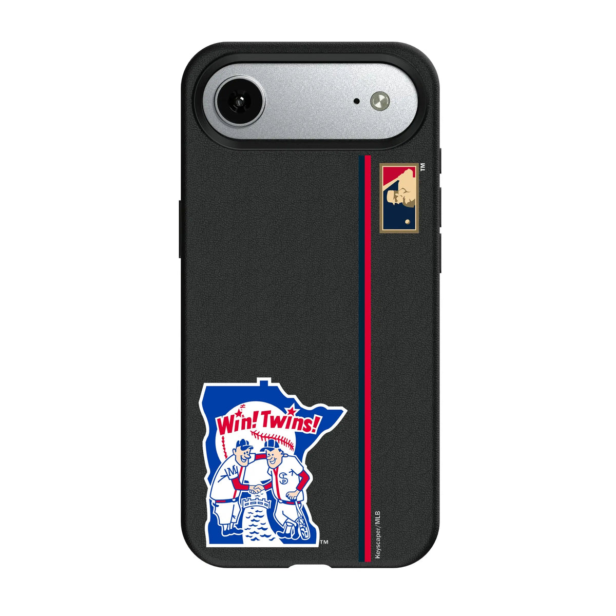 Minnesota Twins 1976-1986 - Cooperstown Collection Sidebar MagSafe Compatible Phone Case for Apple iPhone