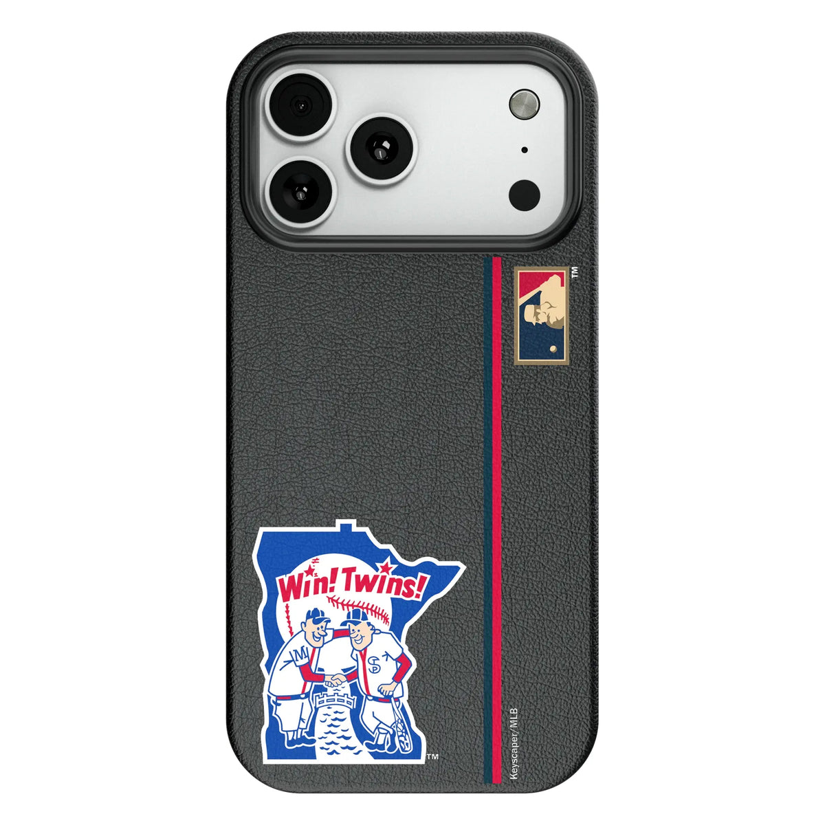 Minnesota Twins 1976-1986 - Cooperstown Collection Sidebar MagSafe Compatible Phone Case for Apple iPhone
