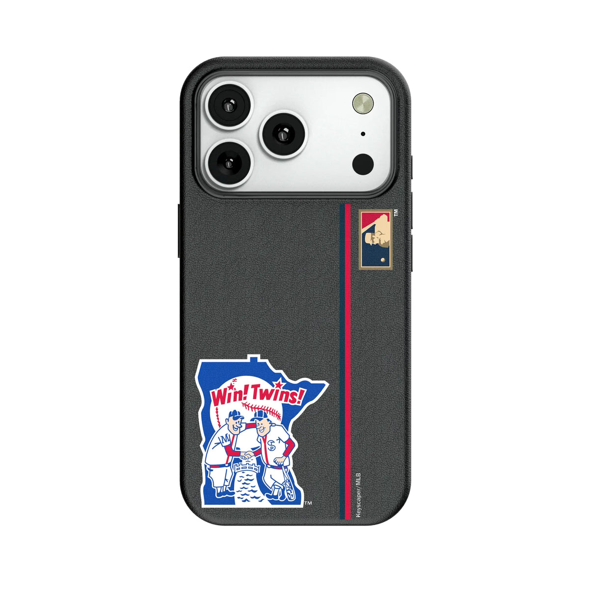 Minnesota Twins 1976-1986 - Cooperstown Collection Sidebar MagSafe Compatible Phone Case for Apple iPhone