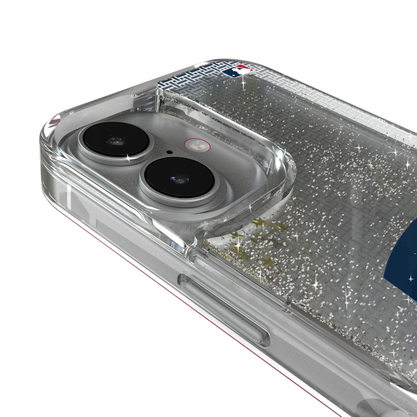 Minnesota Twins Linen Glitter Phone Case for Apple iPhone
