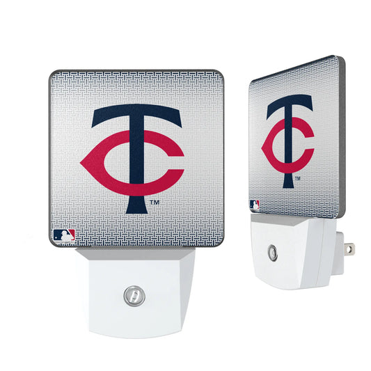 Minnesota Twins Linen Night Light 2-Pack