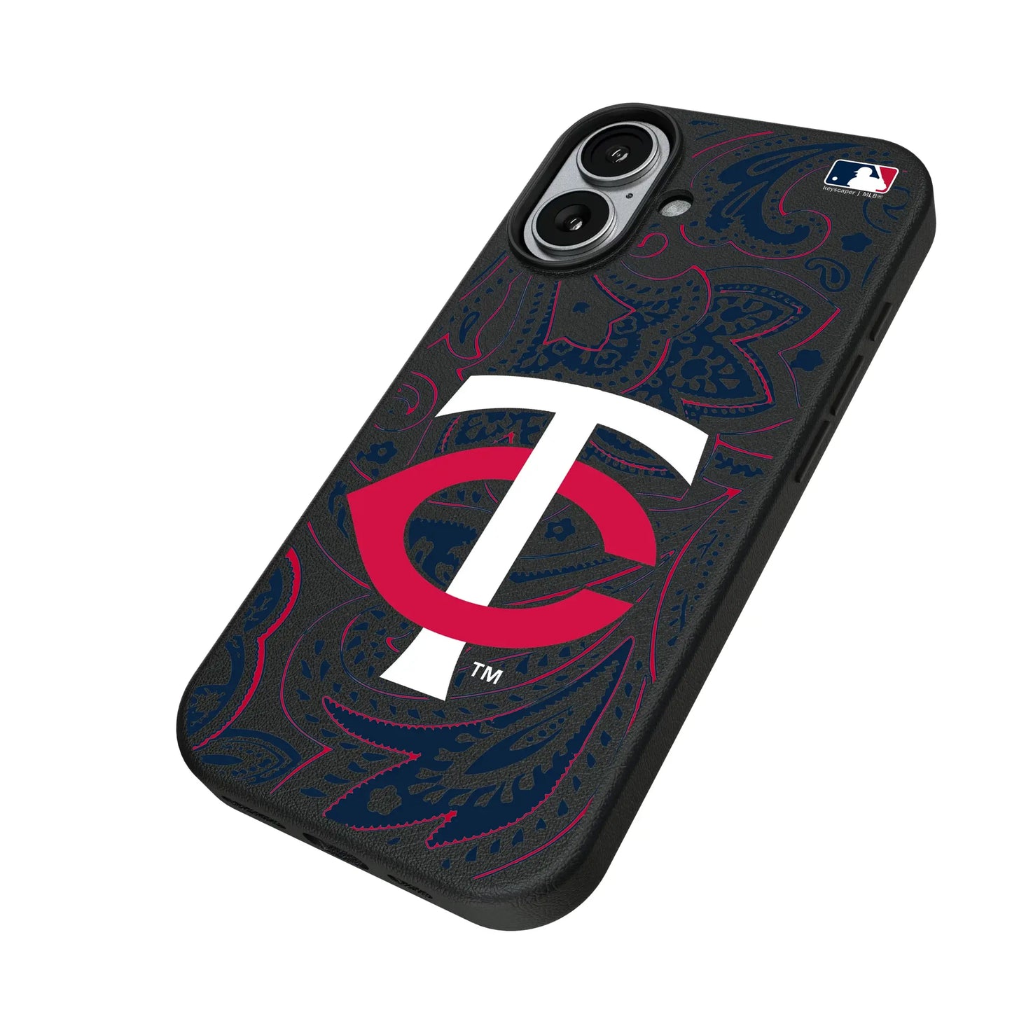 Minnesota Twins Paisley MagSafe Compatible Phone Case for Apple iPhone
