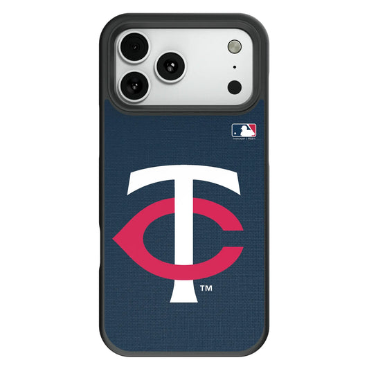 Minnesota Twins Solid Bump Phone Case for Apple iPhone