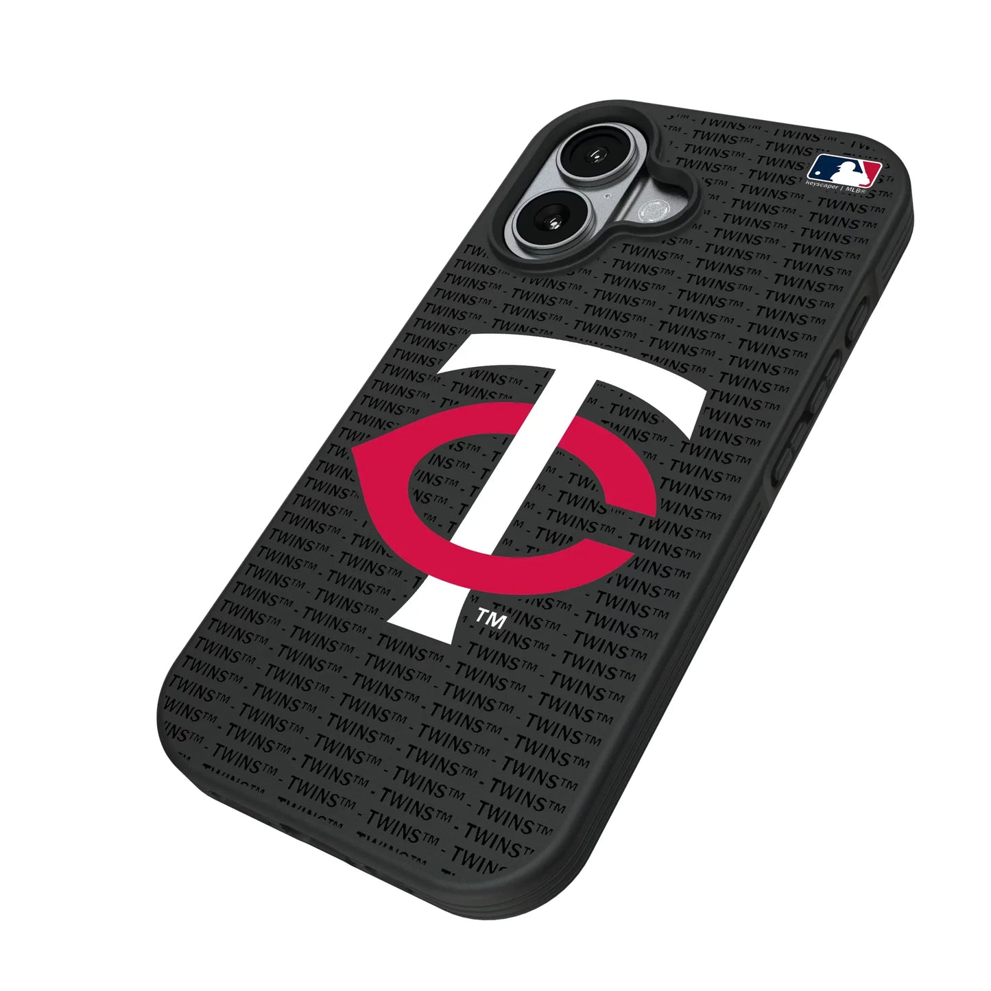 Minnesota Twins Text Backdrop Bump Phone Case for Apple iPhone