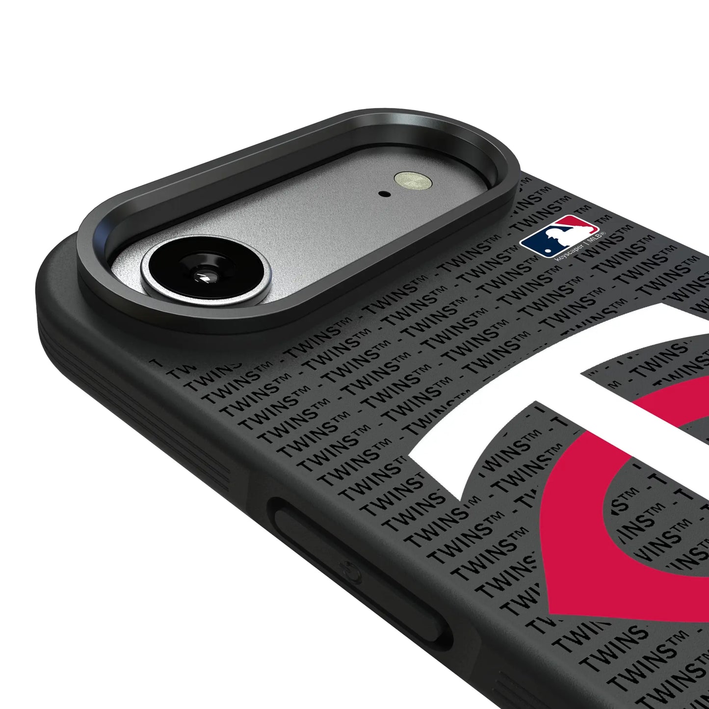 Minnesota Twins Text Backdrop Bump Phone Case for Apple iPhone