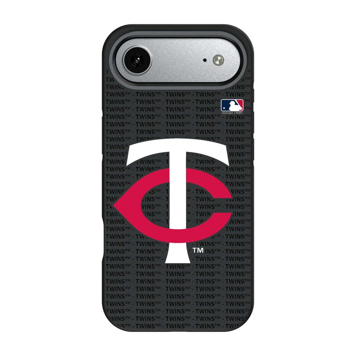 Minnesota Twins Text Backdrop Bump Phone Case for Apple iPhone