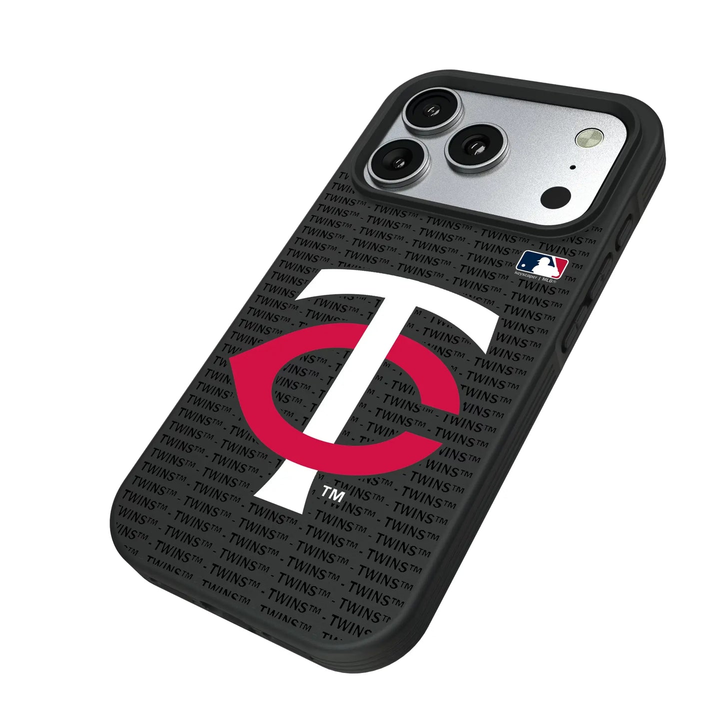 Minnesota Twins Text Backdrop Bump Phone Case for Apple iPhone