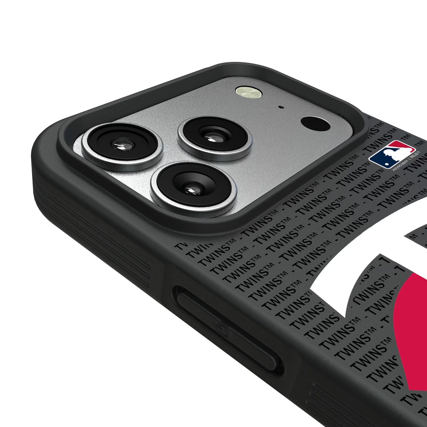 Minnesota Twins Text Backdrop Bump Phone Case for Apple iPhone
