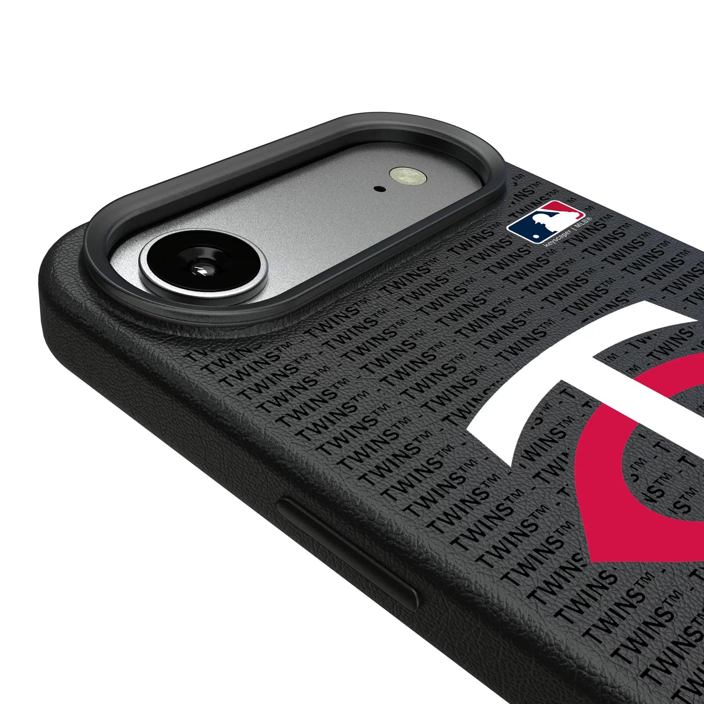Minnesota Twins Text Backdrop MagSafe Compatible Phone Case for Apple iPhone
