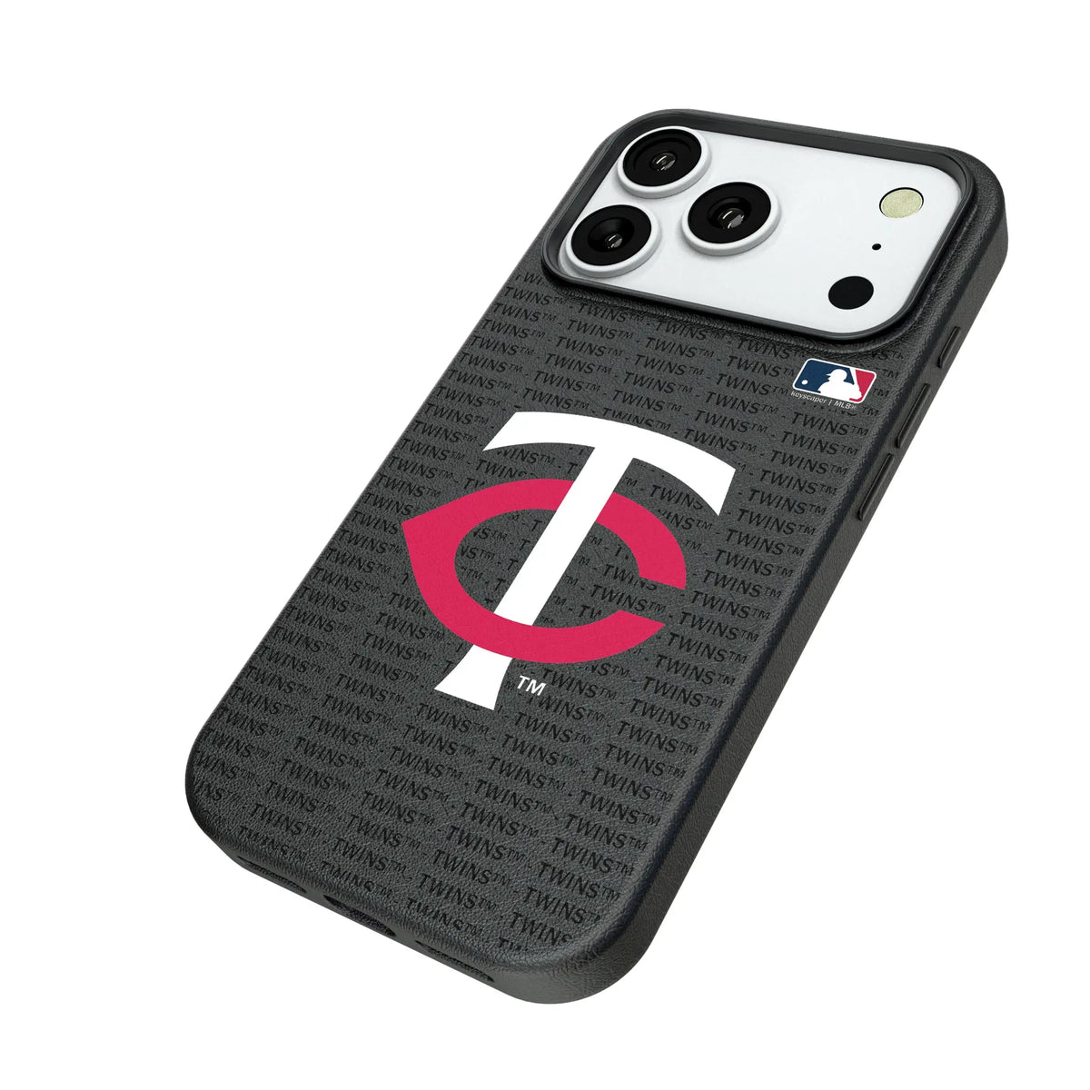 Minnesota Twins Text Backdrop MagSafe Compatible Phone Case for Apple iPhone