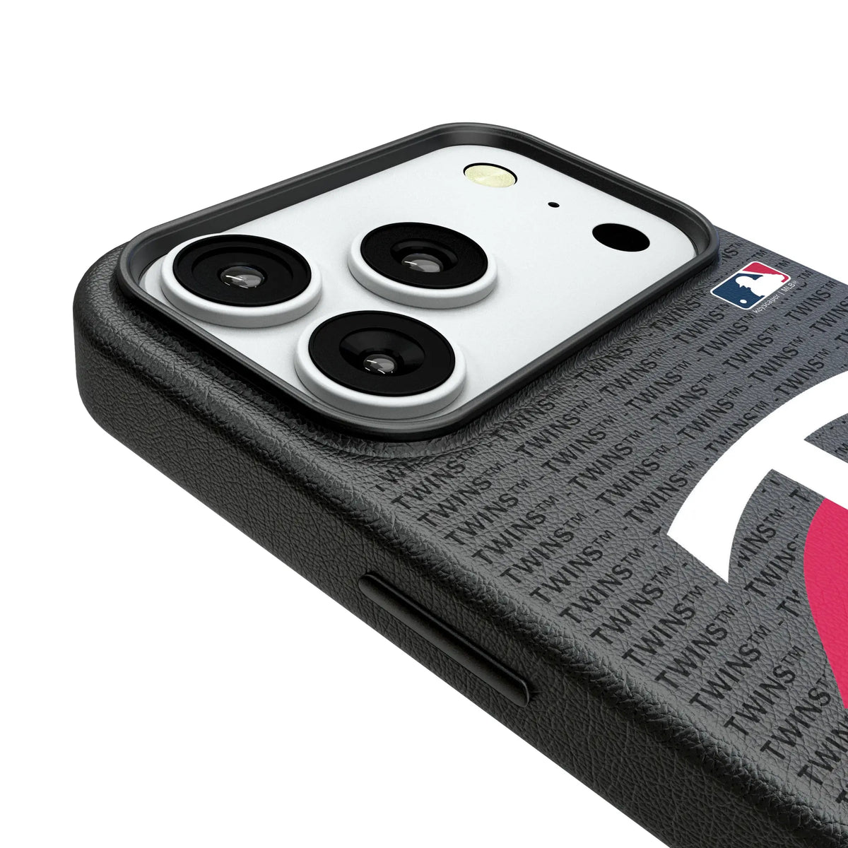 Minnesota Twins Text Backdrop MagSafe Compatible Phone Case for Apple iPhone