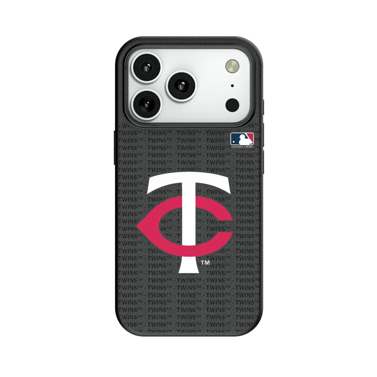 Minnesota Twins Text Backdrop MagSafe Compatible Phone Case for Apple iPhone