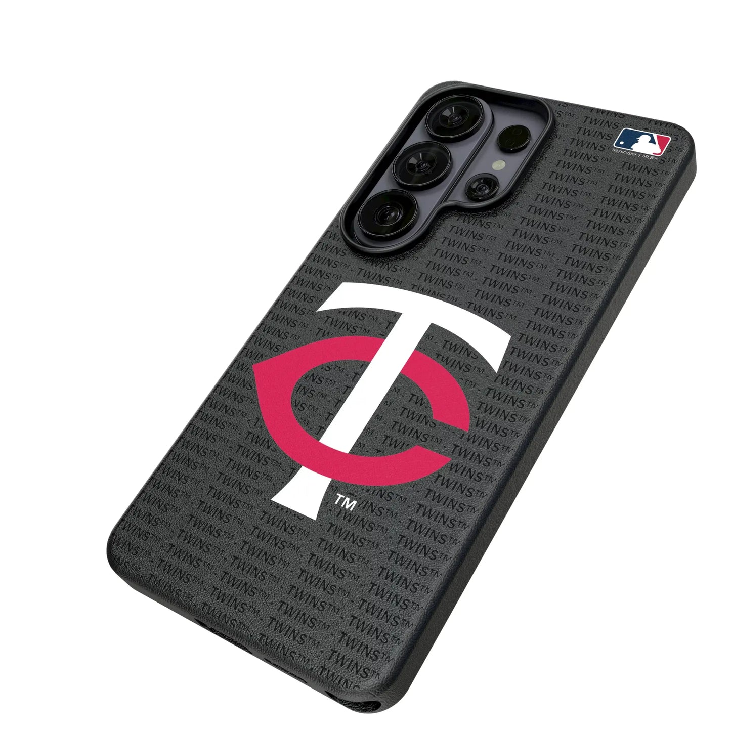 Minnesota Twins Text Backdrop MagSafe Compatible Phone Case for Samsung Galaxy