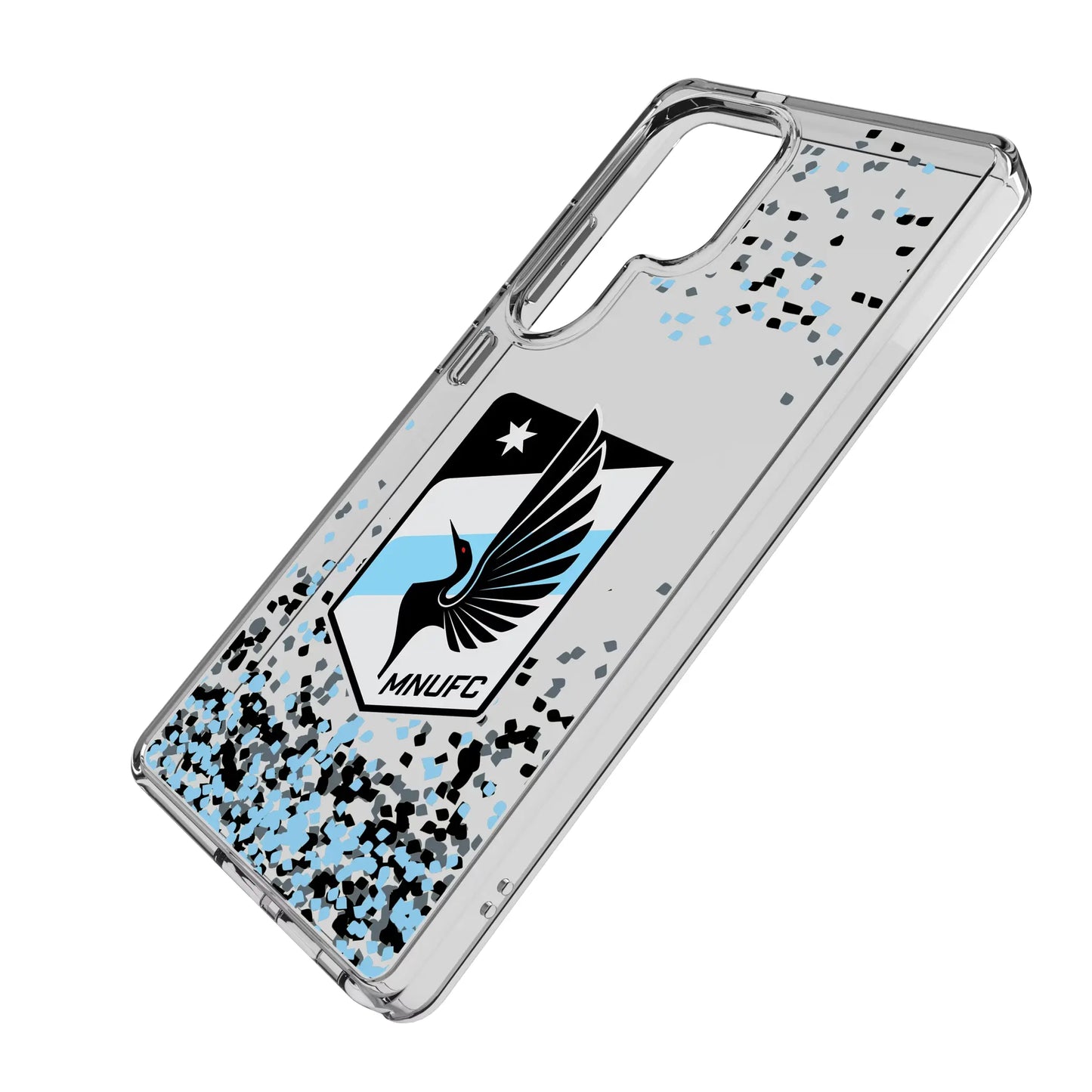 Minnesota United FC Confetti Clear Phone Case for Samsung Galaxy