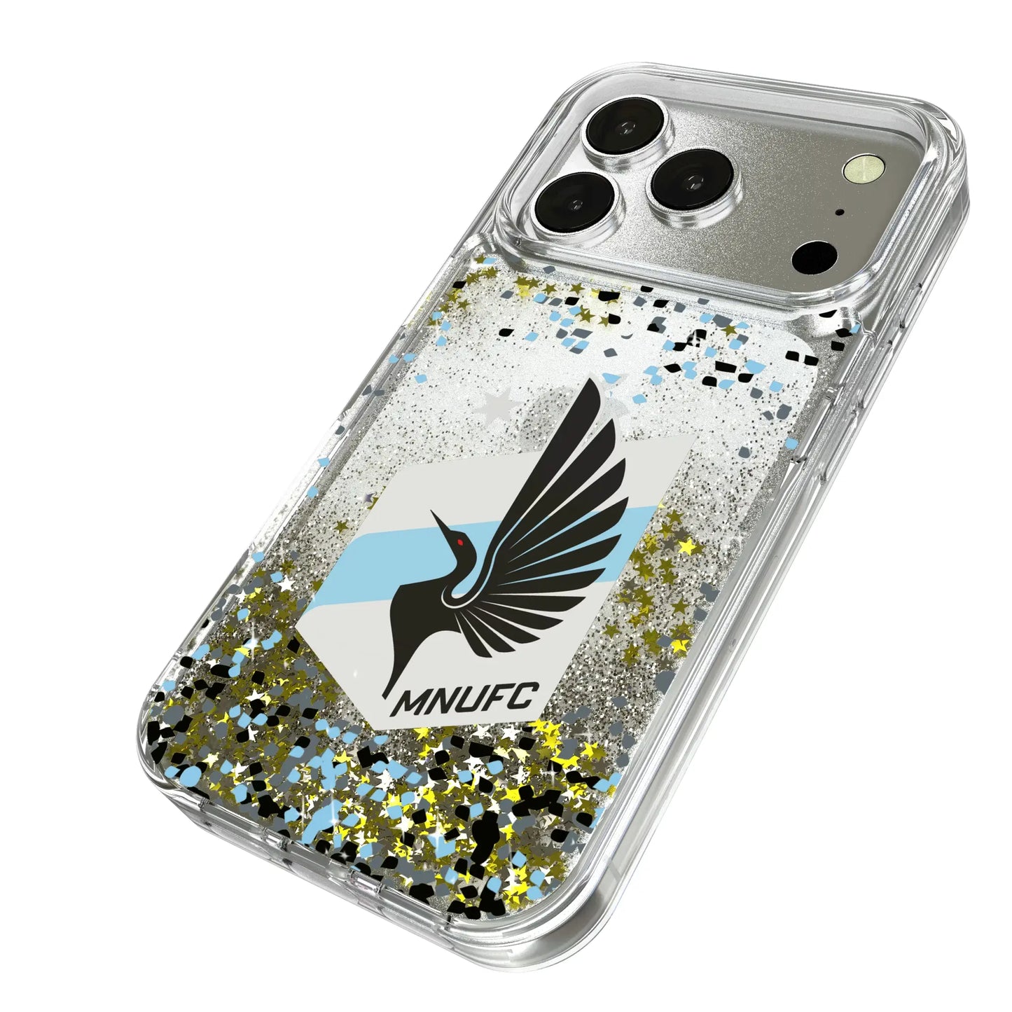 Minnesota United FC Confetti Glitter Phone Case for Apple iPhone