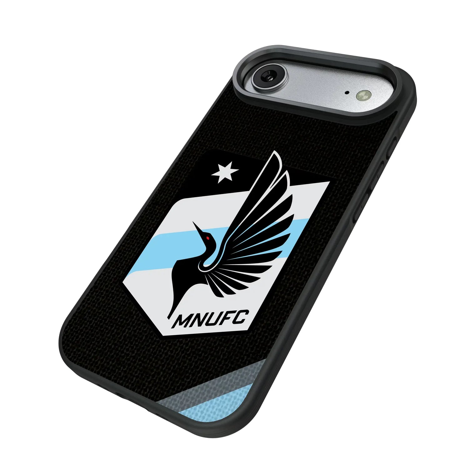 Minnesota United FC Diagonal Stripe Bump Phone Case for Apple iPhone