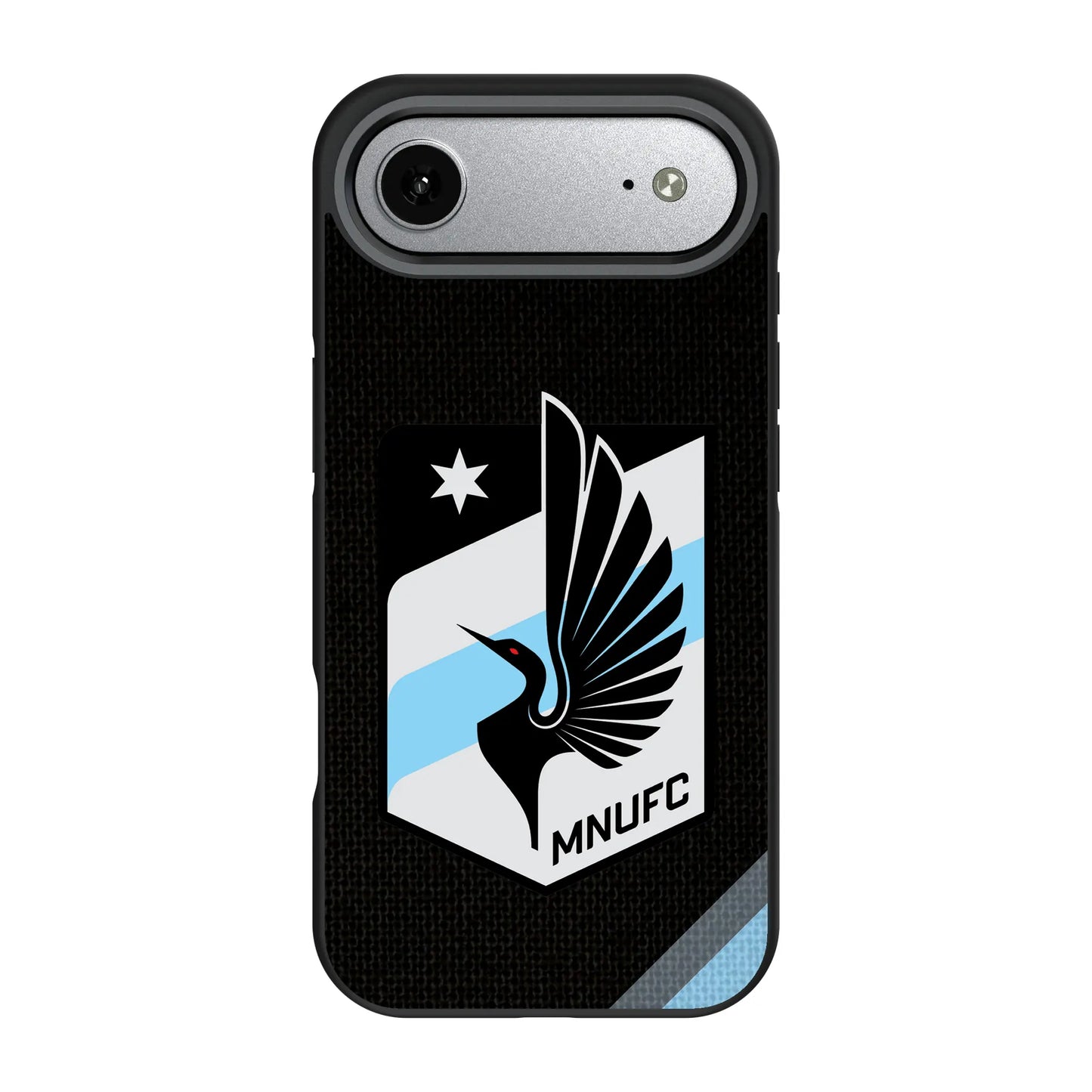 Minnesota United FC Diagonal Stripe Bump Phone Case for Apple iPhone