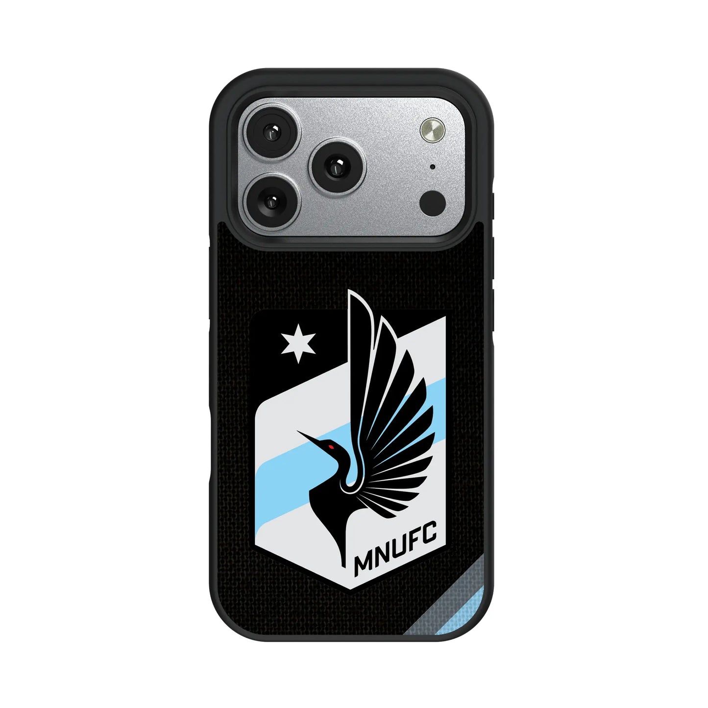 Minnesota United FC Diagonal Stripe Bump Phone Case for Apple iPhone