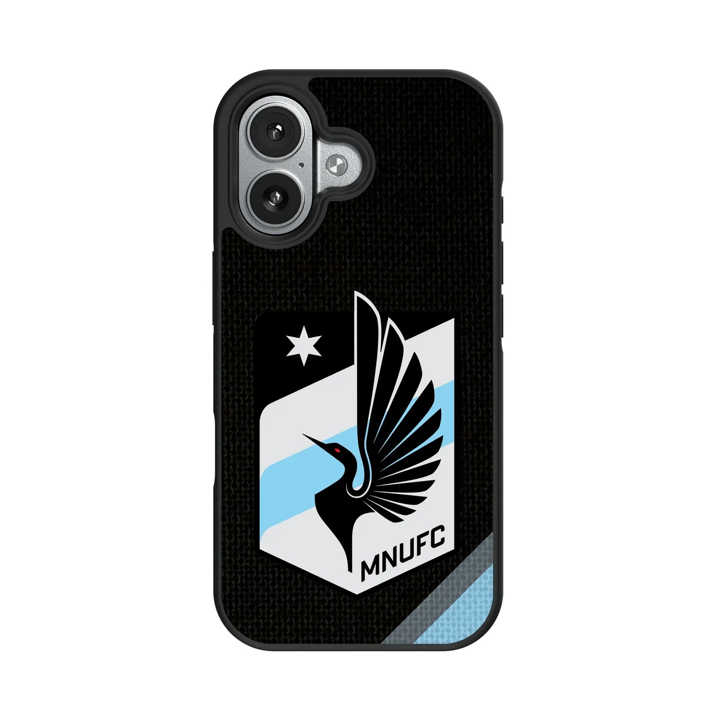 Minnesota United FC Diagonal Stripe Bump Phone Case for Apple iPhone