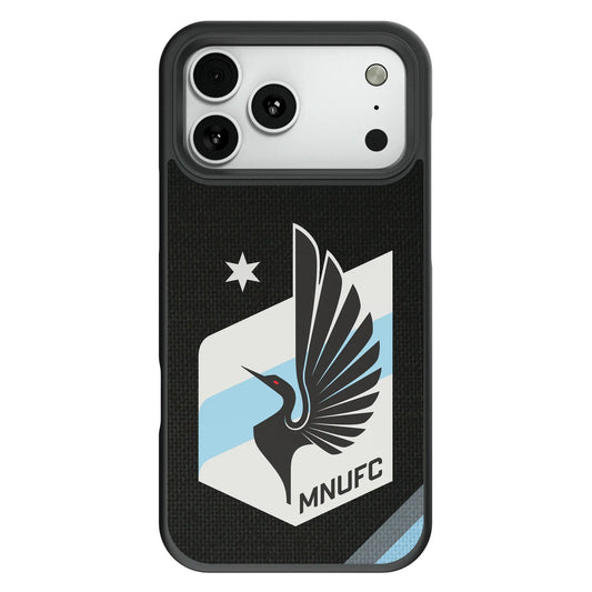Minnesota United FC Diagonal Stripe Bump Phone Case for Apple iPhone