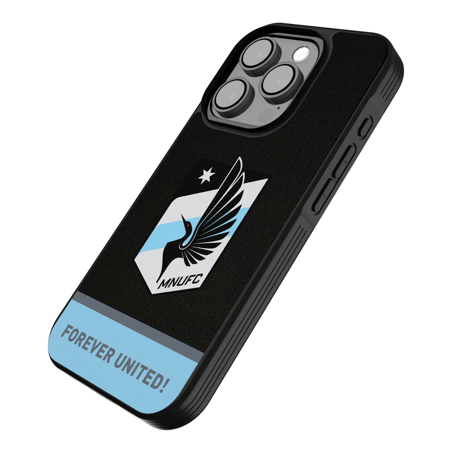 Minnesota United FC Endzone Solid Bump Phone Case for Apple iPhone