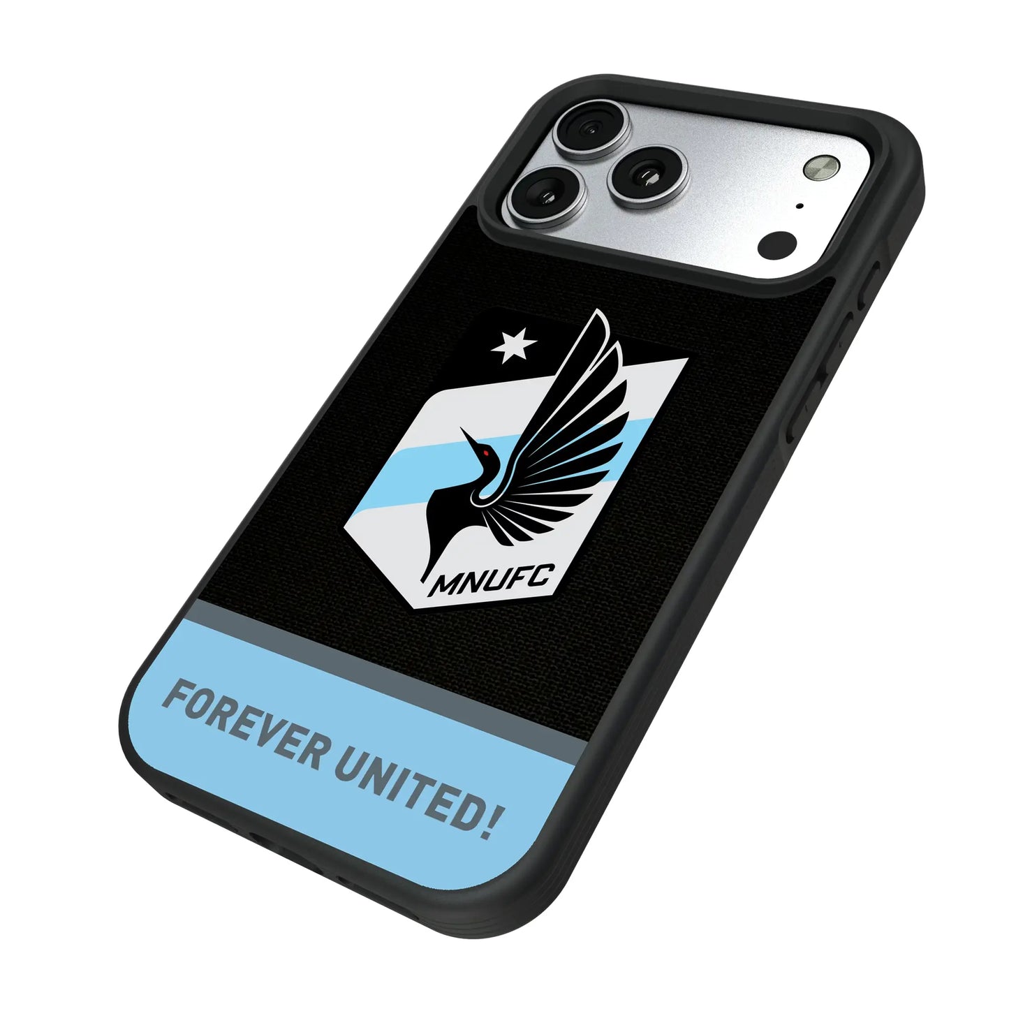 Minnesota United FC Endzone Solid Bump Phone Case for Apple iPhone