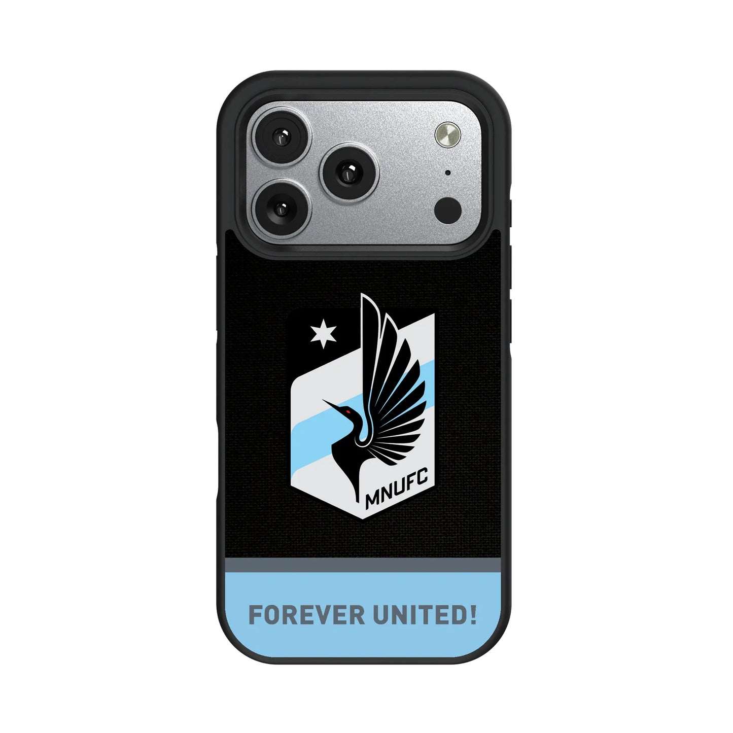 Minnesota United FC Endzone Solid Bump Phone Case for Apple iPhone