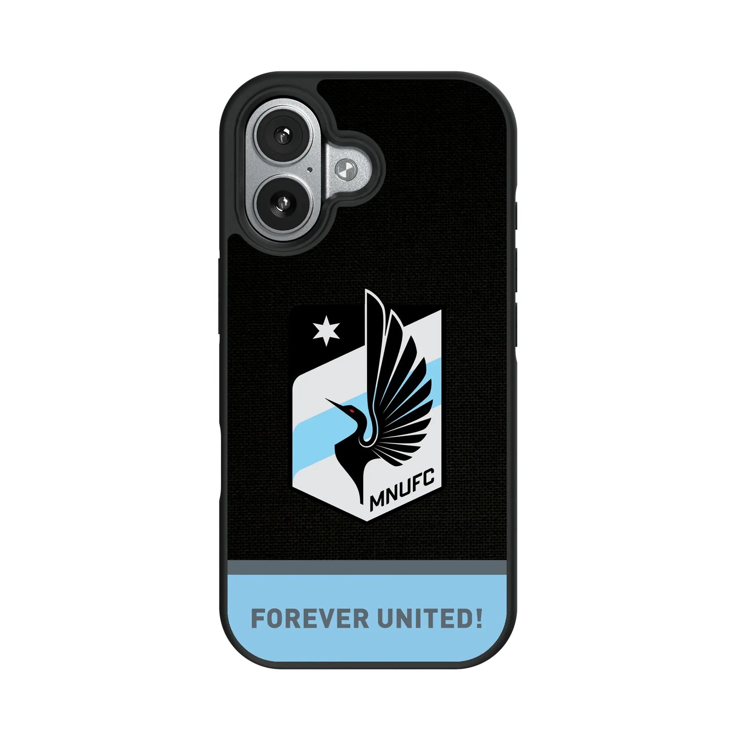 Minnesota United FC Endzone Solid Bump Phone Case for Apple iPhone