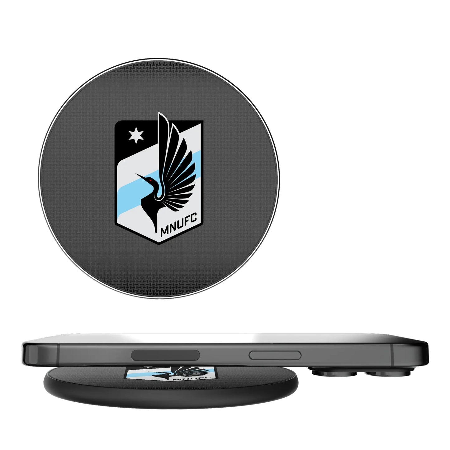 Minnesota United FC Linen 15-Watt Wireless Charger