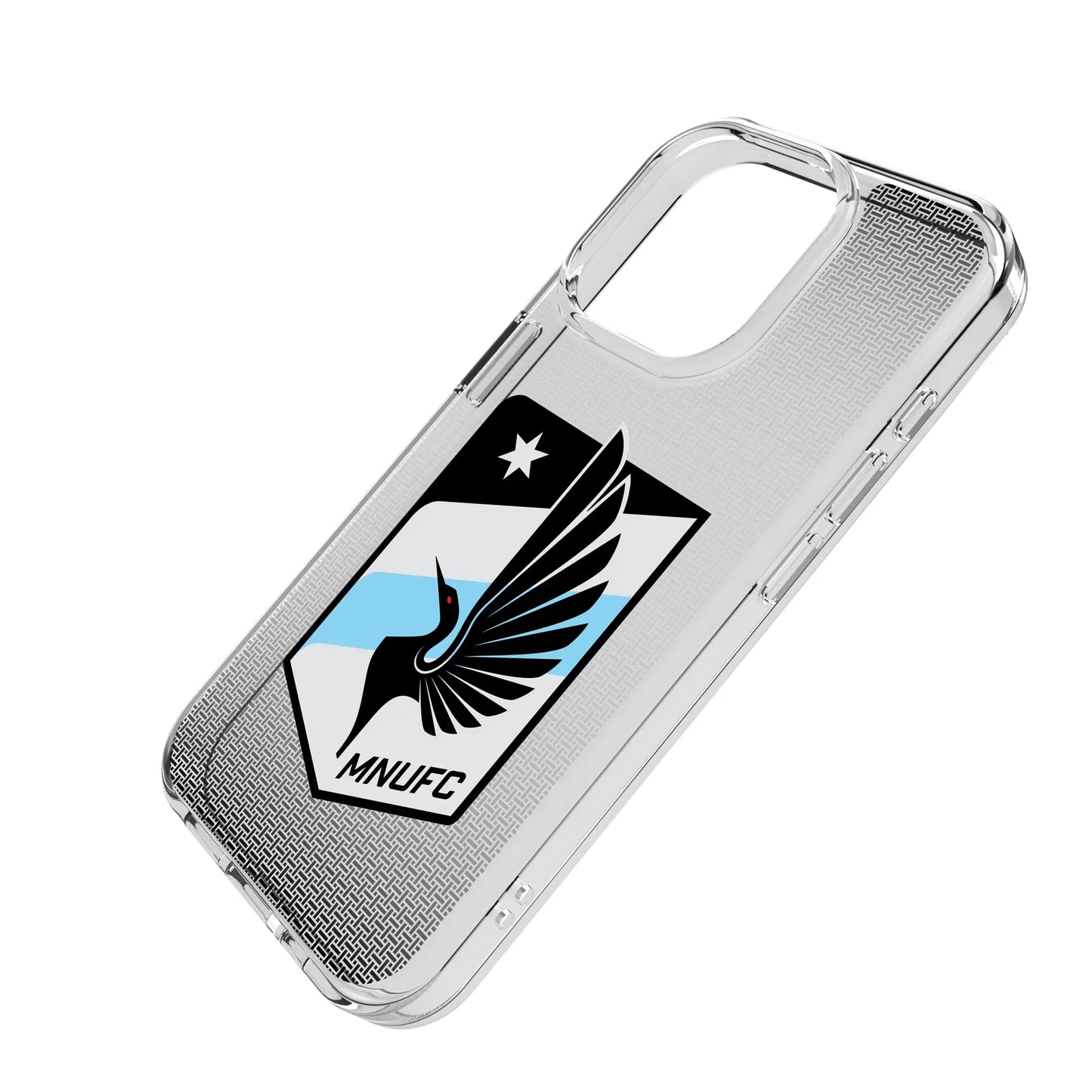 Minnesota United FC Linen Clear Phone Case for Apple iPhone