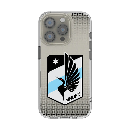 Minnesota United FC Linen Clear Phone Case for Apple iPhone