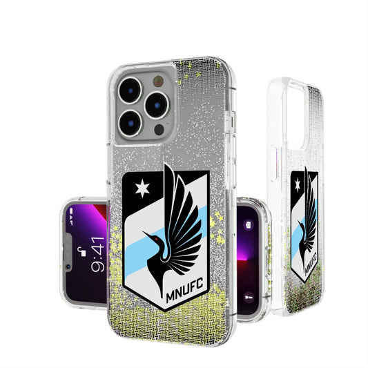 Minnesota United FC Linen Glitter Phone Case for Apple iPhone