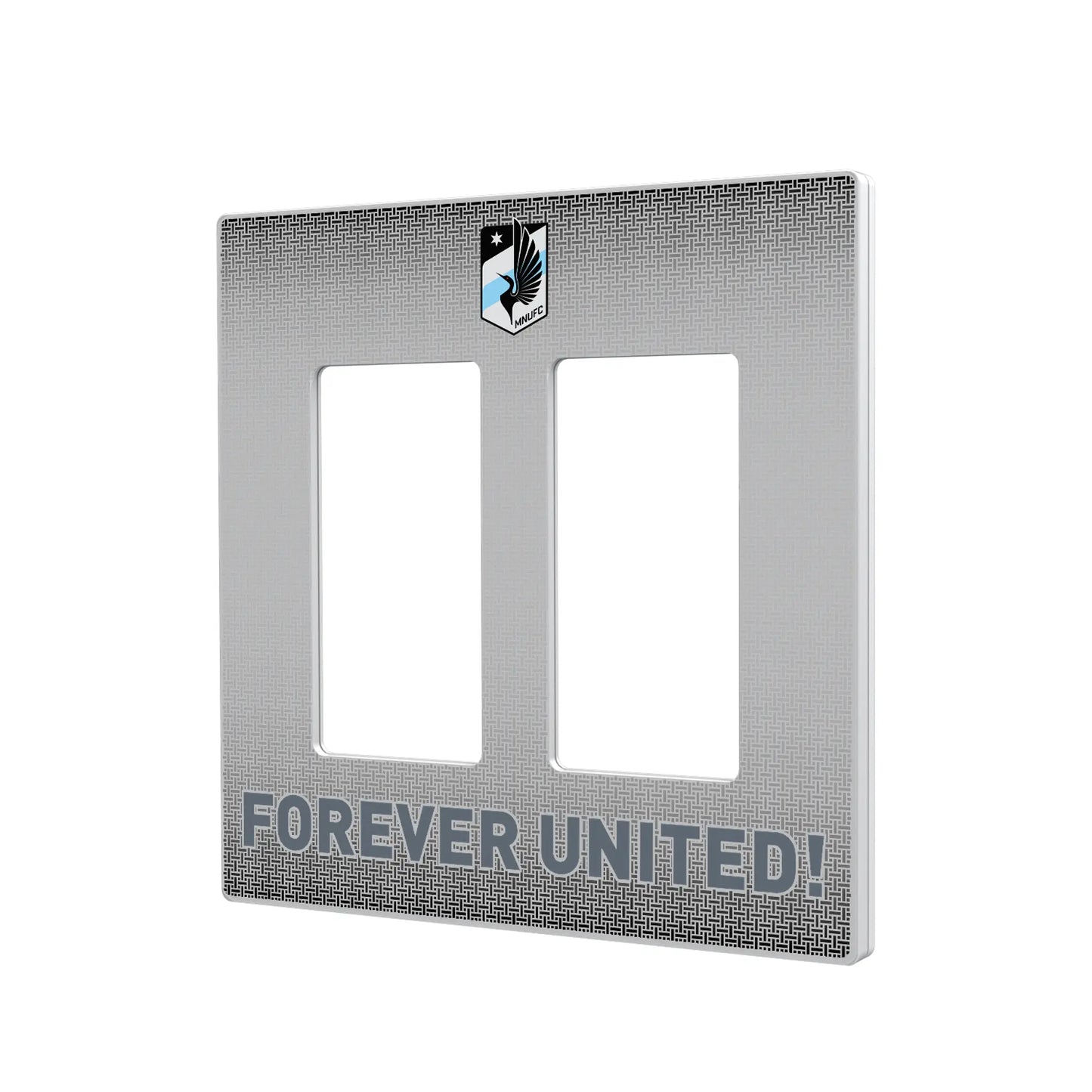 Minnesota United FC Linen Hidden-Screw Light Switch Plate