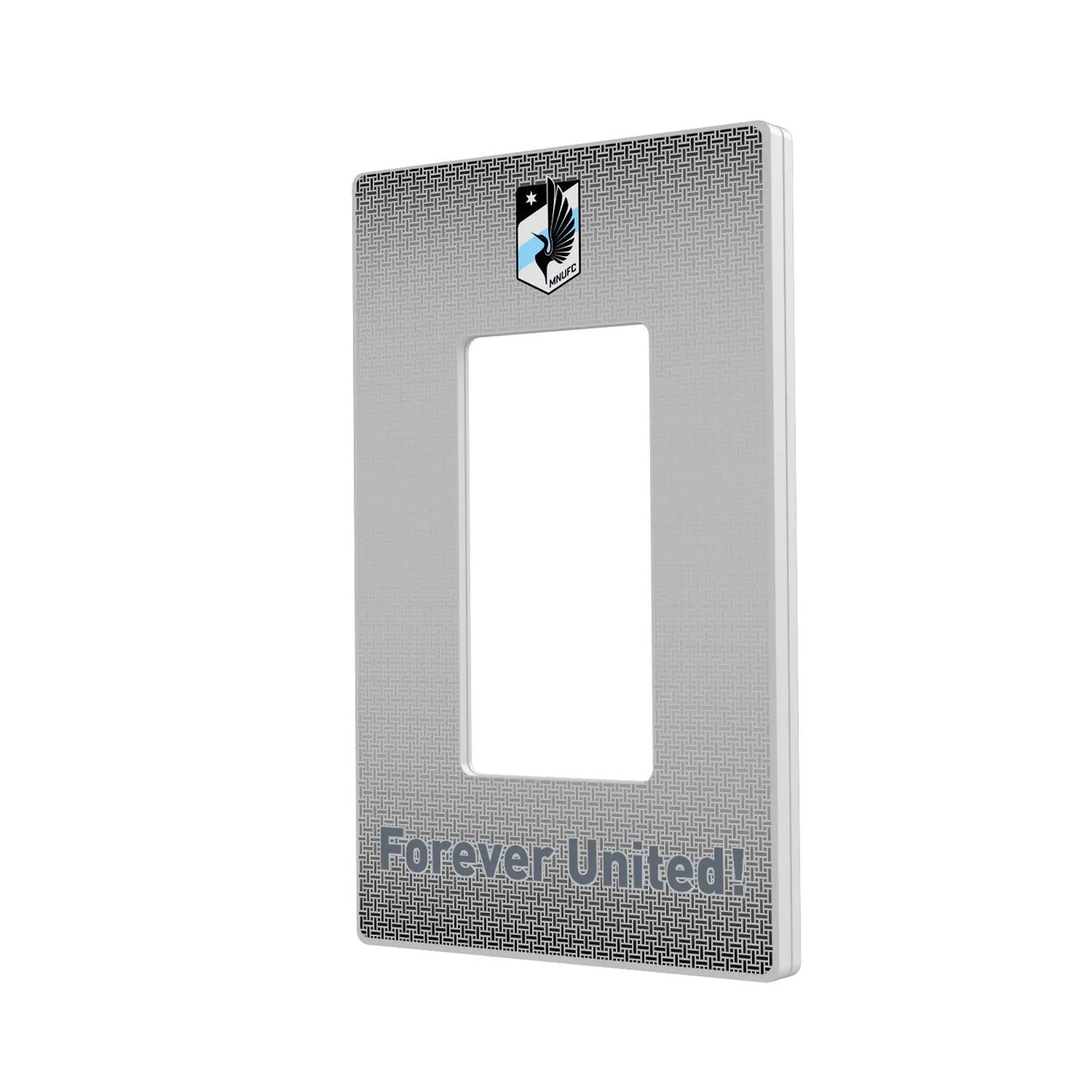 Minnesota United FC Linen Hidden-Screw Light Switch Plate