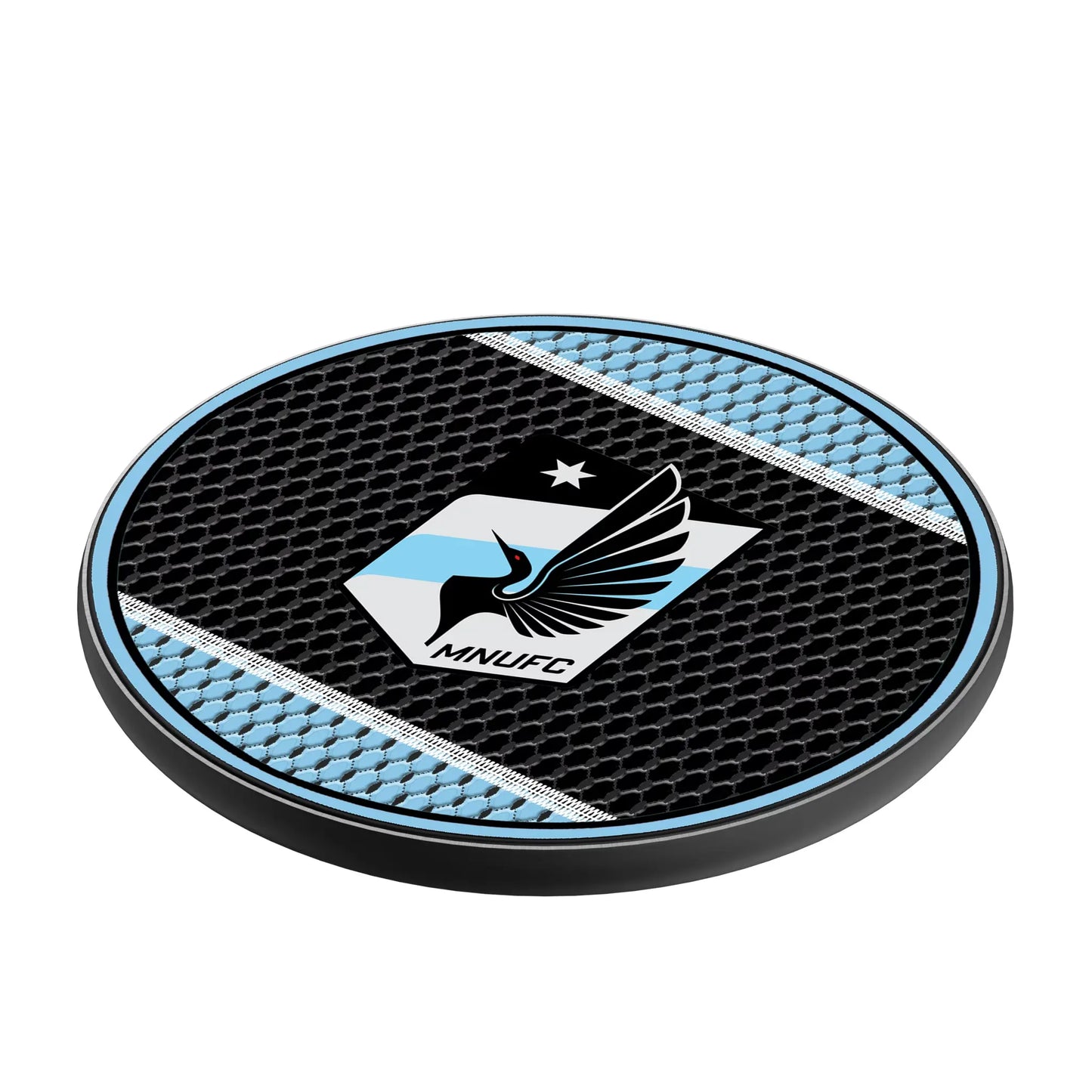 Minnesota United FC Mesh 15-Watt Wireless Charger